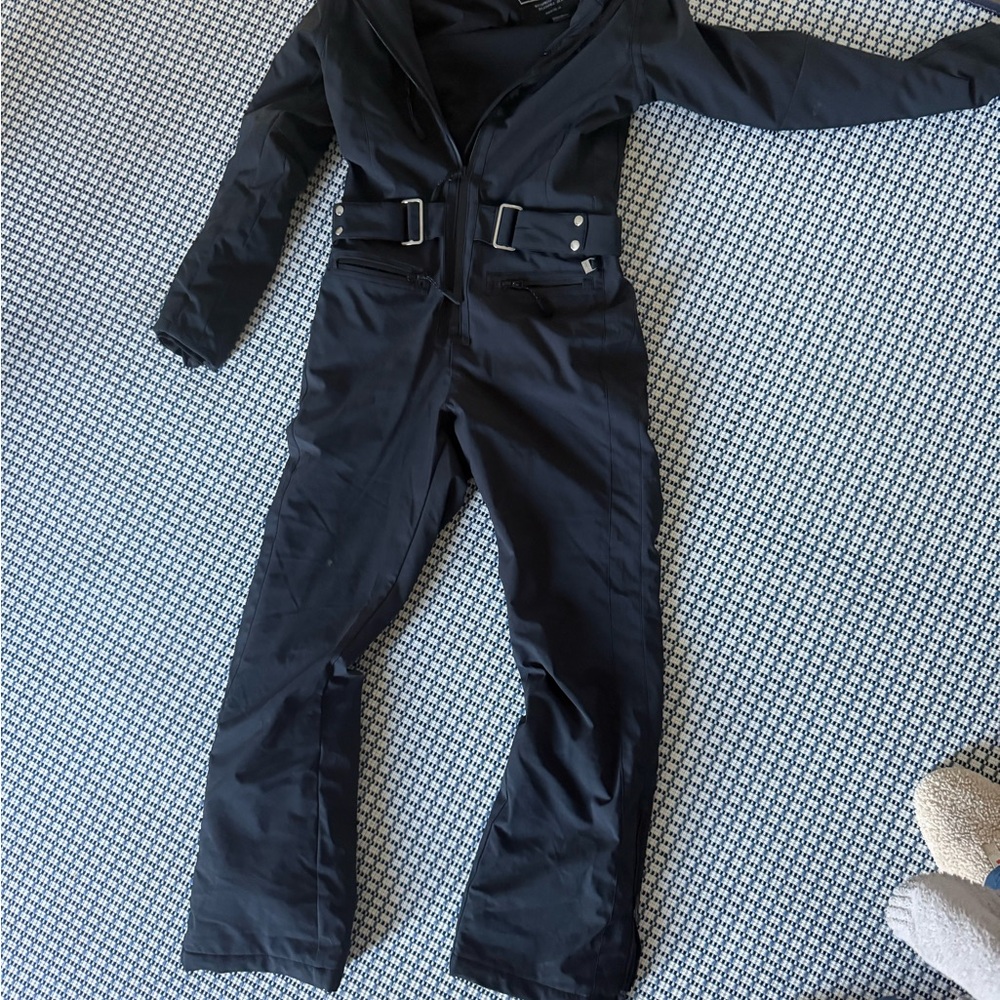 NILS Black Waterproof Ski Suit- FITS LIKE A 4, or SMALL - Picture 1 of 9
